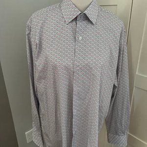 $10 CLEAR OUT - Taylorbyrd shirt with contrast cuff - Size L - Looks like new